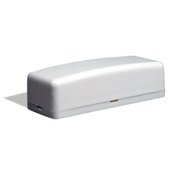 DSC WS4945W Ασύρματη μαγνητική επαφή με κλέμα και reed switch λευκού χρώματος