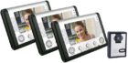 REALSAFE Κιτ θυροτηλεόρασης 3 μόνιτορ και 1 κάμερα VDP-113