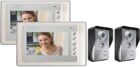 REALSAFE  Κιτ θυροτηλεόρασης 2 μόνιτορ και 2 κάμερες VDP-322
