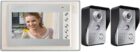 REALSAFE Κιτ θυροτηλεόρασης 1 μόνιτορ & 2 κάμερες VDP-321