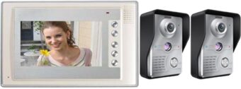 REALSAFE Κιτ θυροτηλεόρασης 1 μόνιτορ & 2 κάμερες VDP-321