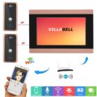 REALSAFE Κιτ θυροτηλεόρασης 1 μόνιτορ και 1 κάμερα VDP-729WF