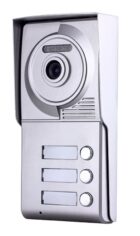REALSAFE Μπουτονιέρα με 3 κουδούνια για το σύστημα θυροτηλεόρασης 2 συρμάτων VDM-703