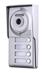 REALSAFE Μπουτονιέρα με 4 κουδούνια για το σύστημα θυροτηλεόρασης 2 συρμάτων VDM-704