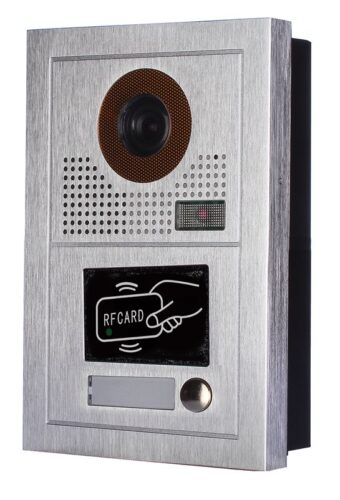 REALSAFE Μπουτονιέρα με 1 κουδούνι για το σύστημα θυροτηλεόρασης 2 συρμάτων VDM-611