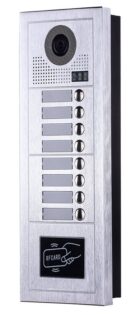 REALSAFE Μπουτονιέρα με 8 κουδούνια για το σύστημα θυροτηλεόρασης 2 συρμάτων VDM-618