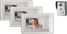 REALSAFE Κιτ θυροτηλεόρασης 3 μόνιτορ και 1 κάμερα VDP-313