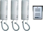 REALSAFE Κιτ Θυροτηλεφώνου με τρία ακουστικά RL-3203AAA