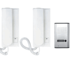 REALSAFE Κιτ Θυροτηλεφώνου Με Δύο Τηλέφωνα και Ένα Κουδούνι RL-3208DD