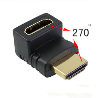 Αντάπτορας HDMI Αρσενικό σε HDMI Θηλυκό 270 μοίρες CHA-012