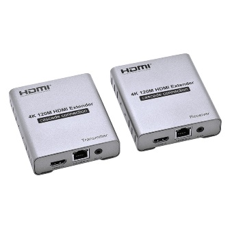 IR sender + receiver HDMI κιτ με Τηλεχειρισμό 100μ. ANGA EXT-120-4K