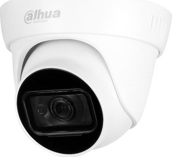 DAHUA Κάμερα Dome 2MP, με φακό 2.8mm και IR30m. Ενσωματωμένο μικρόφωνο - HAC-HDW1200TL-A-S4