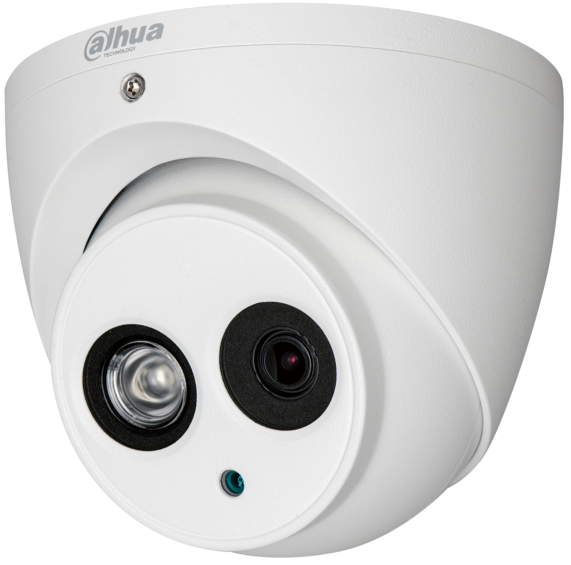 DAHUA Κάμερα Dome ανάλυσης 5MP, με φακό 2.8mm και IR50m. Ενσωματωμένο μικρόφωνο - HAC-HDW1500EM-A