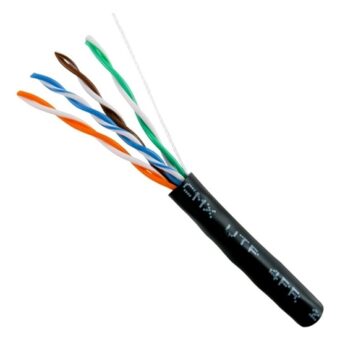 Καλώδιο Δικτύου UTP Cable CAT5e Υπόγειο Μαύρο