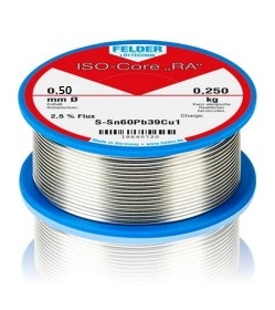 Κόλληση FELDER 0.50mm 250gr με αλοιφη RA S-Sn60Pb40