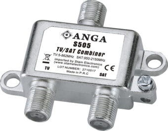 ANGA S505 Μίκτης - Διαχωριστής TV/SAT για εσωτερικό χώρο Αμφίδρομος