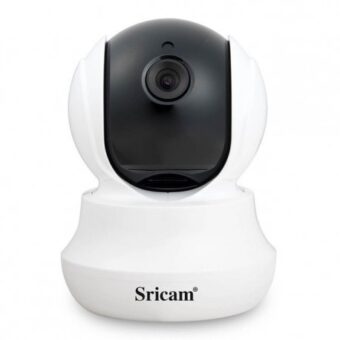 Sricam WiFi Κάμερα Ρομποτική 1MP IR10m και Ενσωματωμένα Μικρόφωνο-Ηχείο SP020