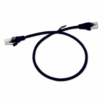 Καλώδιο Δικτύου UTP Cable CAT6e 0,5m Μαύρο Patch Cord