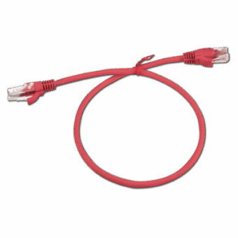 Καλώδιο Δικτύου UTP Cable CAT6e 0,5m Κόκκινο Patch Cord