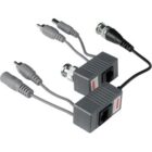 Video Balun Παθητικό CPB-H206PA με καλώδιο σε αρσενικό BNC & καλώδιο με DC Jack σε RJ45