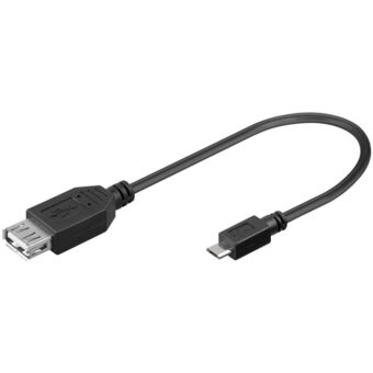 Καλώδιο OTG USB 2.0 θηλ - USB micro B. 95194