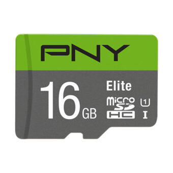 Κάρτα μνήμης microSDHC, Class 10 UHS-I U1, 16GB,έως και 100 MB/s με αντάπτορα SD. PNY P-SDU16GU185GW-GE 16GB
