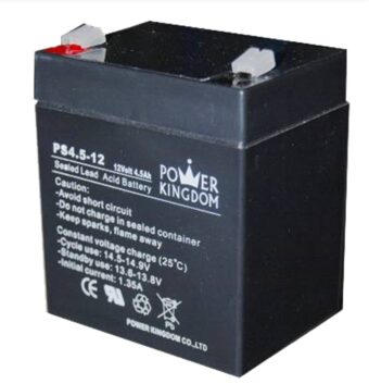 Επαναφορτιζόμενη μπαταρία μολύβδου 12V/4.5Ah POWER KINGDOM PS4.5-12