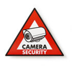 Αυτοκόλλητο CAMERA SECURITY STCKWC105