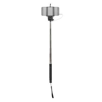 Selfie stick με κουμπί λήψης φωτογραφιών. NEDIS SEST100BK