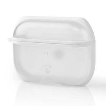 233-1531 Προστατευτική θήκη για Apple Airpods Pro, σε διαφανές/λευκό χρώμα. NEDIS APPROCE100TPWT