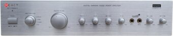 Στερεοφωνικός Ενισχυτής Hi-Fi με 5 εξόδους ηχείων 2 x 80 Wrms KODA-REACT AV-1300 /S Ασημί