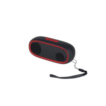 32387 Ηχείο Bluetooth 3W Μαύρο-Κόκκινο YM-G1120R