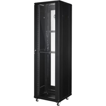 Rack 32U Επιδαπέδιο με Τζαμένια Πόρτα max 500kg KB-6832BAA