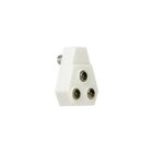Διακλαδωτής Πλαστικός 75Ω 1Θ:3Α DK-180