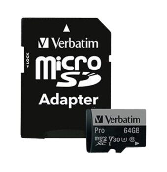 Kάρτα μνήμης MicroSD 32Gb για CCTV Verbatim VPro