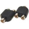 RCA Θηλυκό σε 2x RCA Θηλυκά