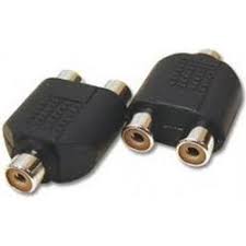 RCA Θηλυκό σε 2x RCA Θηλυκά